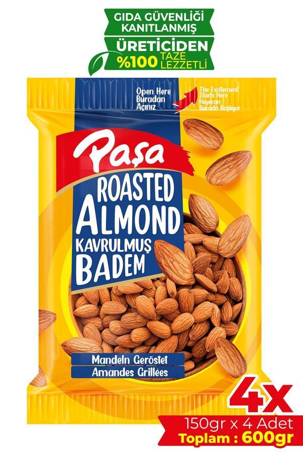Kavrulmuş Badem 150 gr X 4 Adet (600 GR) - Image 1