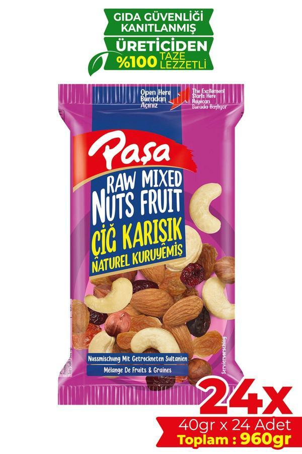 Çiğ Karışık Kuruyemiş 40 gr X 24 Adet (960 GR) - Image 1