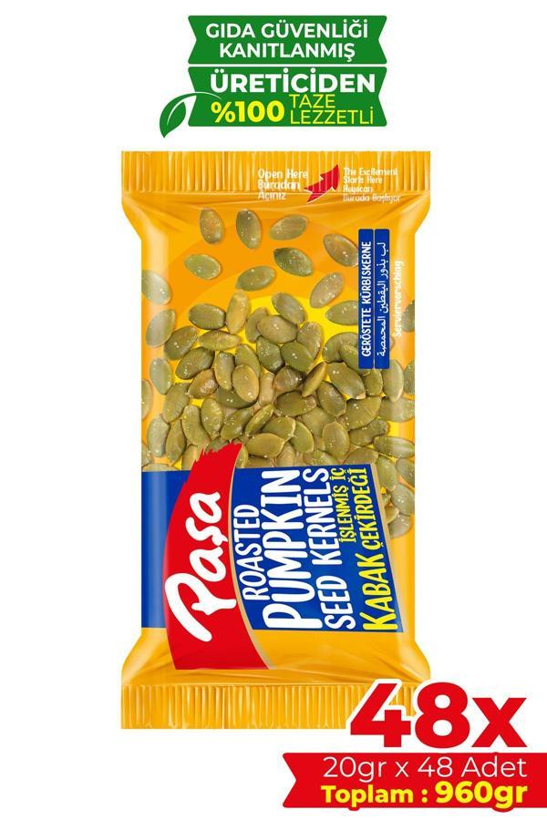 İşlenmiş İç Kabak Çekirdeği 20 gr x 48 Adet (960gr) - Image 1