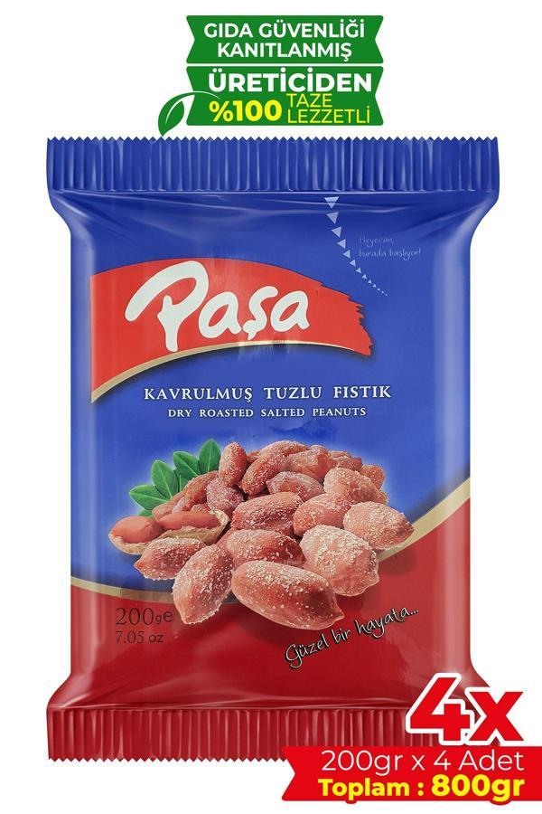 Kavrulmuş Tuzlu Fıstık 200 gr X 4 Adet (800 GR) - Image 1