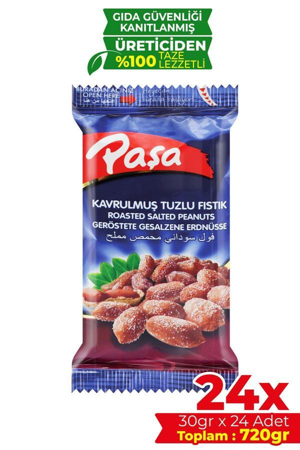 Kavrulmuş Tuzlu Fıstık 30 gr X 24 Adet (720 GR) - Image 1