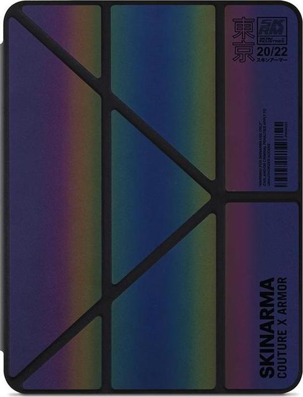 Skinarma iPad Pro 11 2020 2.Nesil Orjinal Lisanslı Tablet Kılıf Holografik Tasarım Çıkarılabilir Kira Kobai - Image 1