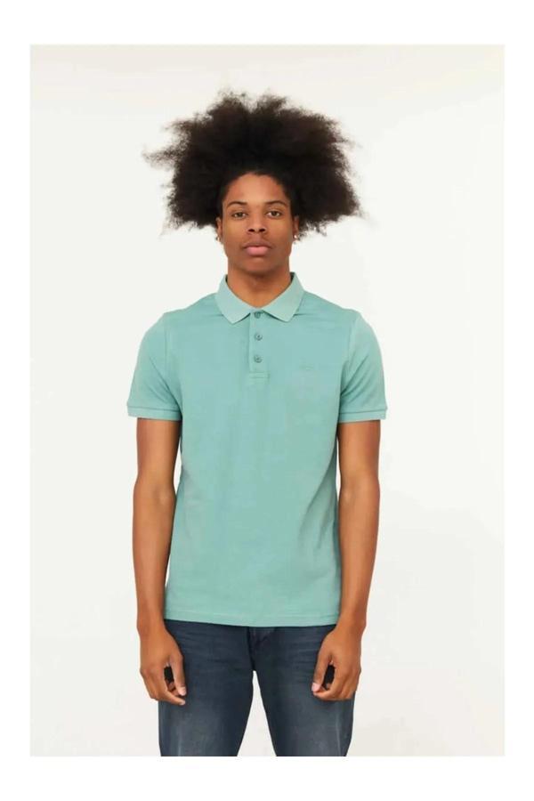 Cazador Erkek 4613 Polo Pike T-shırt S.blue - Image 1