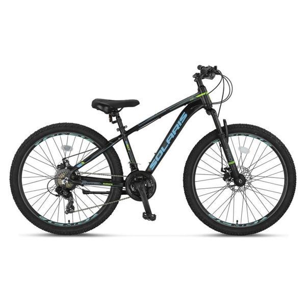ÜMİT 2750 SOLARIS-M-V ERKEK DAĞ BİSİKLETİ 460H 27.5 JANT 21 VİTES BLACK BLUE - Image 1