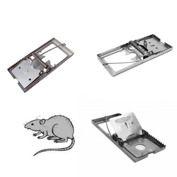 Metal Fare Kapanı Fare Tuzağı 1 Adet - Image 1