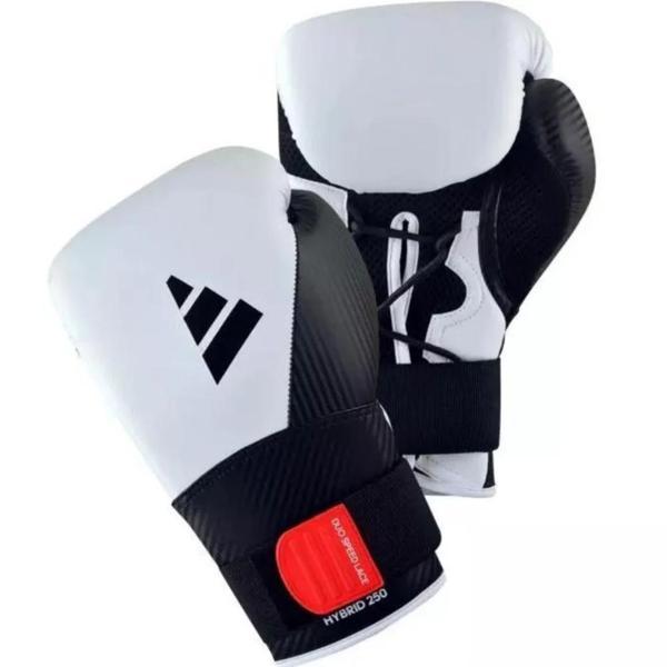 Adidas ADIH250TG Hybrid 250 Boks Eldiveni Kick Boks Eldiveni Beyaz - Image 1