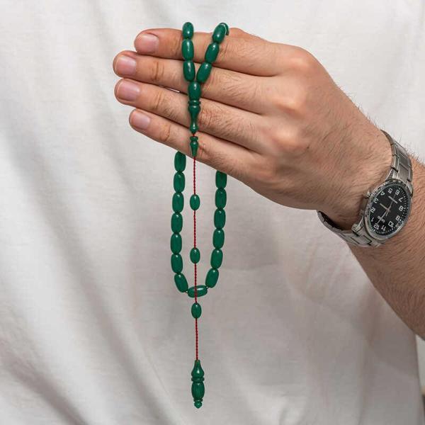 Sıkma Kehribar Tesbih  SL8119 - Image 1