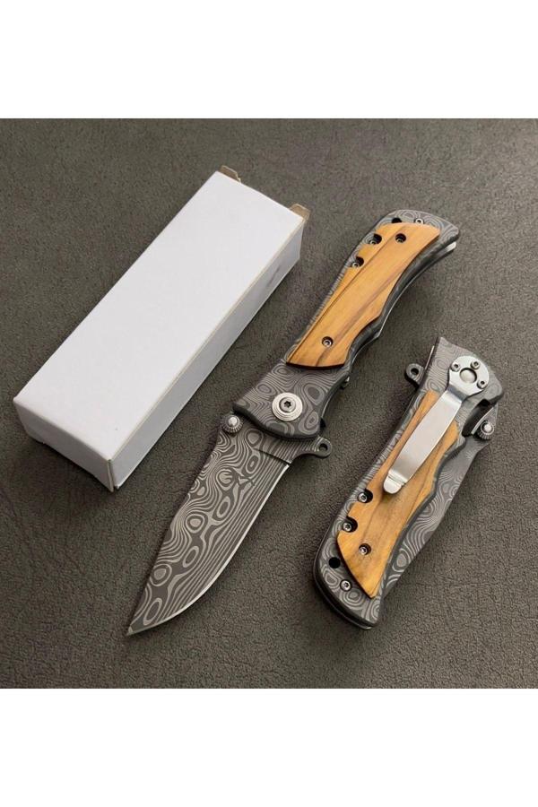 Sepetin Burada Paslanmaz Çelik Browning 21Cm Kamp Outdoor Çakı - Image 1