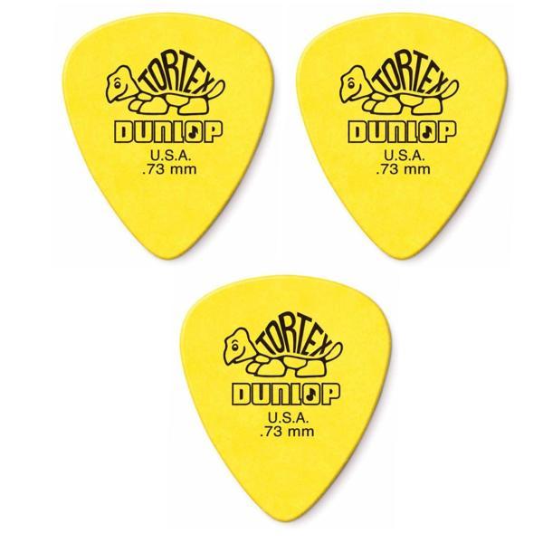Jim Dunlop 418P.73 Tortex Standard 3 Adet Gitar Penası 0,73mm - Image 1
