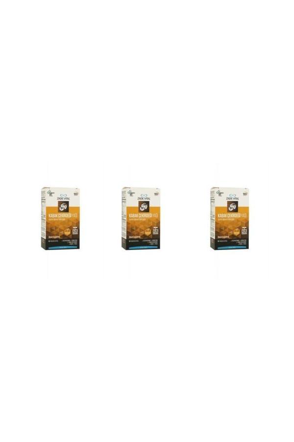 Zade Vital Kabak Çekirdeği Yağı 60 Kapsül 3'lü Paket - Image 1