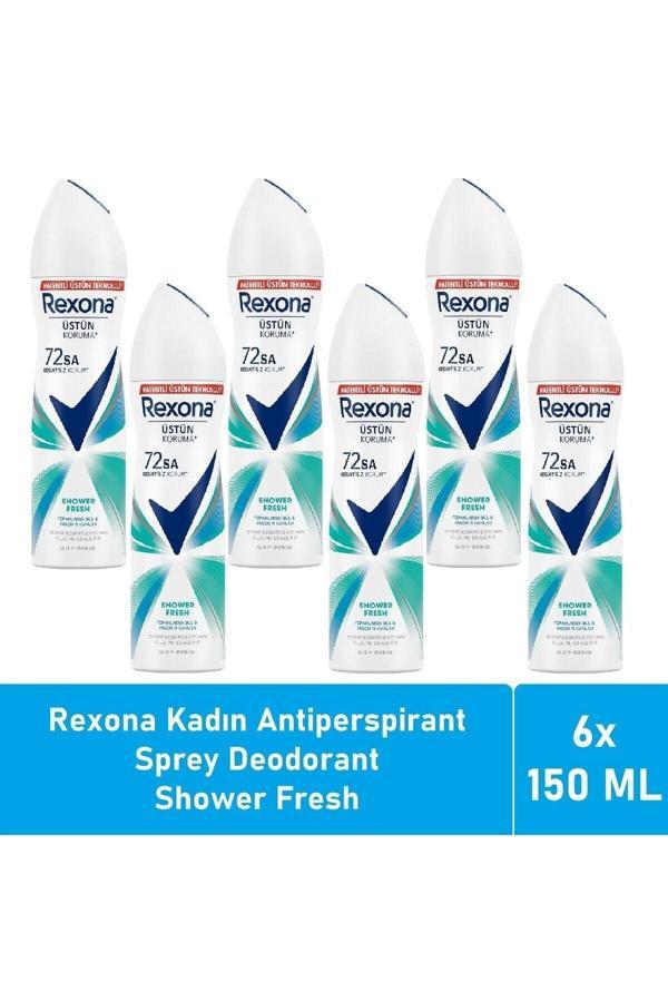 Kadın Deodorant Shower Fresh 150 ML - 6'lı Avantaj Paketi - Image 1