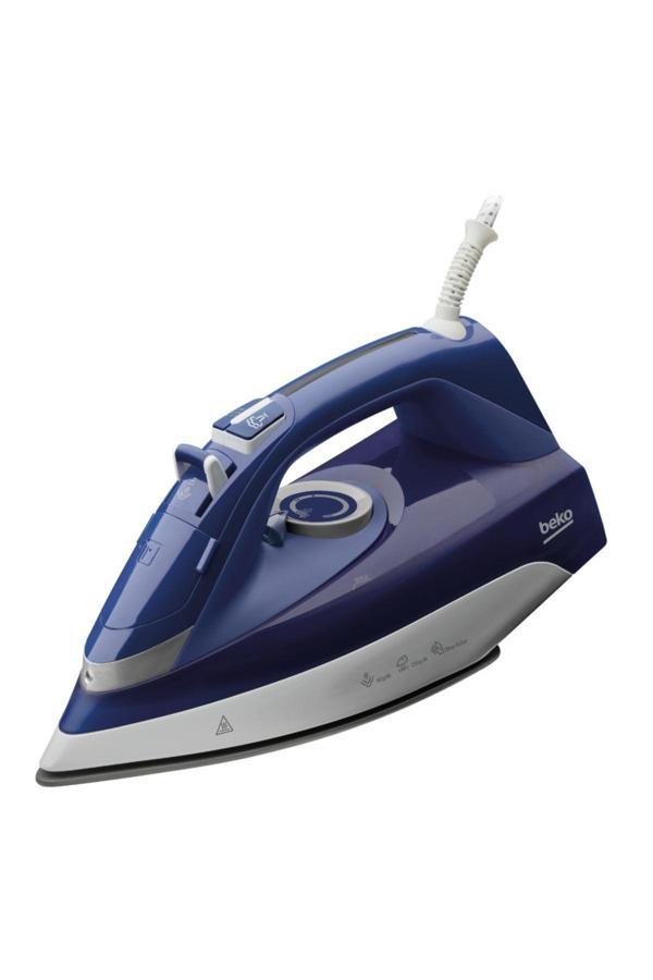 Beko Beu 4124 Buharlı Ütü 2400 W Steamxtra™ Seramik Taban Mavi - Image 1