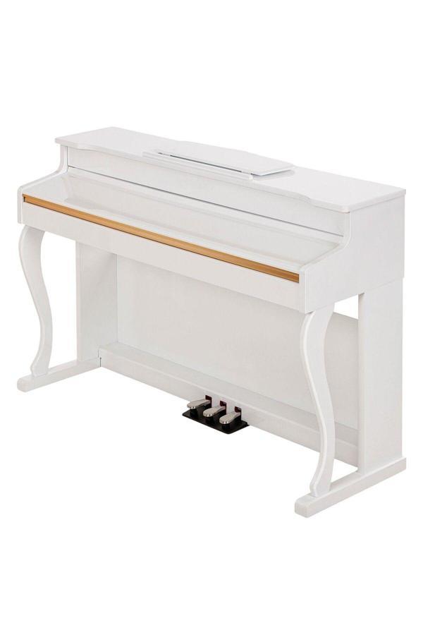 Donizetti Dijital Piyano Winchester Model 4952 - 88 Tuşlu, 128 Polyphony, Beyaz Renk - Image 1