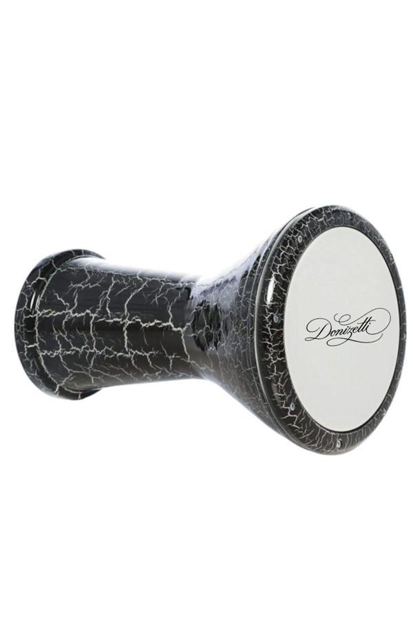 Donizetti Siyah Çatlak Desen Mısır Çömlek Darbuka Kılıf Hediyeli - Image 1