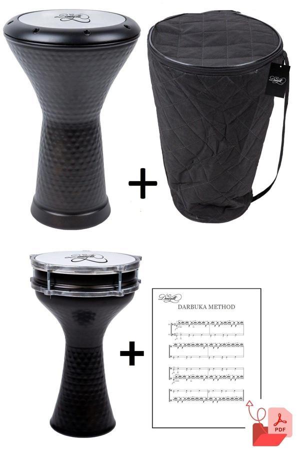 Donizetti Mısır Darbuka Siyah Çekic Dövme - No5 Darbuka - Darbuka Metot Kitapçığı Pdf - Image 1