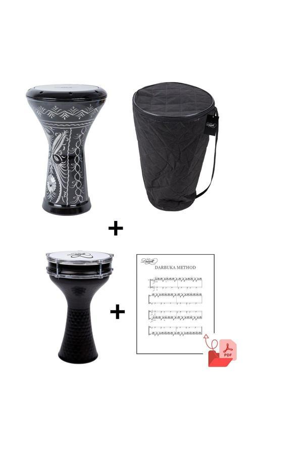 Donizetti Erzincan İşlemeli Mısır Darbuka - No5 Darbuka - Darbuka Metot Kitapçığı Pdf - Image 1