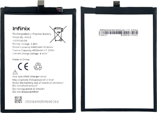 Tkgz İnfinix Zero 8 Batarya Pil (Orjinal) - Image 1