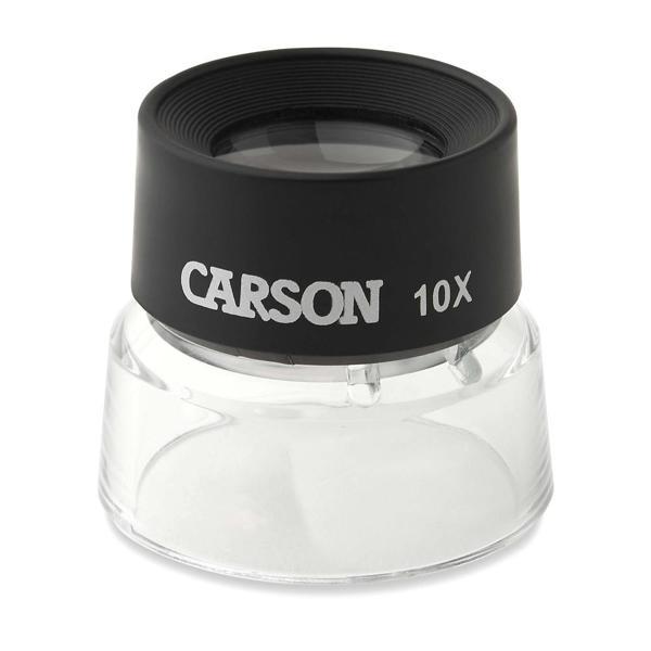Carson LH-30 LumiLoupe™ 10x Odaklı Çift Lensli Stand Büyüteç - Image 1