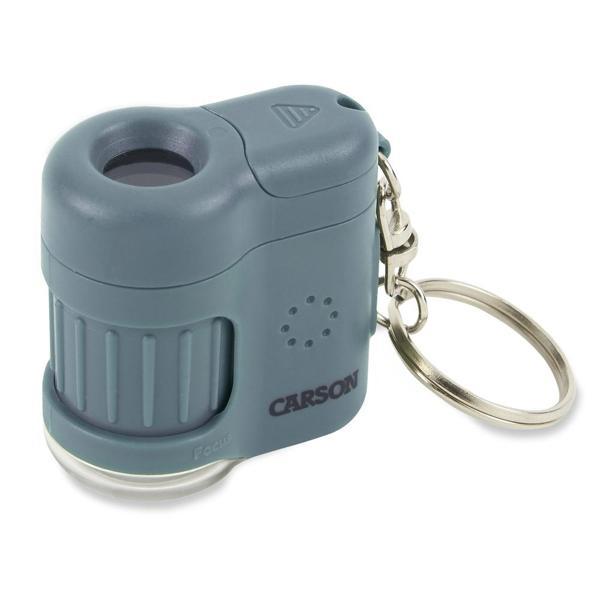 Carson MM-280B MicroMini™ Cep Mikroskobu Anahtarlık, Mavi - Image 1