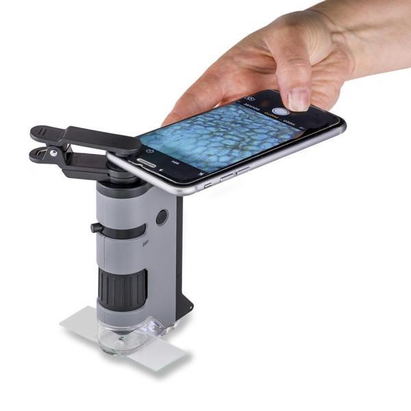 Carson MP-250 MicroFlip® 100x-250x Led UV Cep Mikroskobu - Image 1