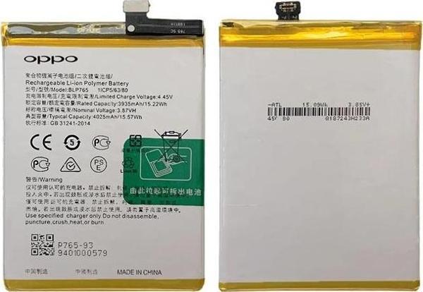 Tkgz Oppo A91 Batarya Pil (Orjinal) - Image 1