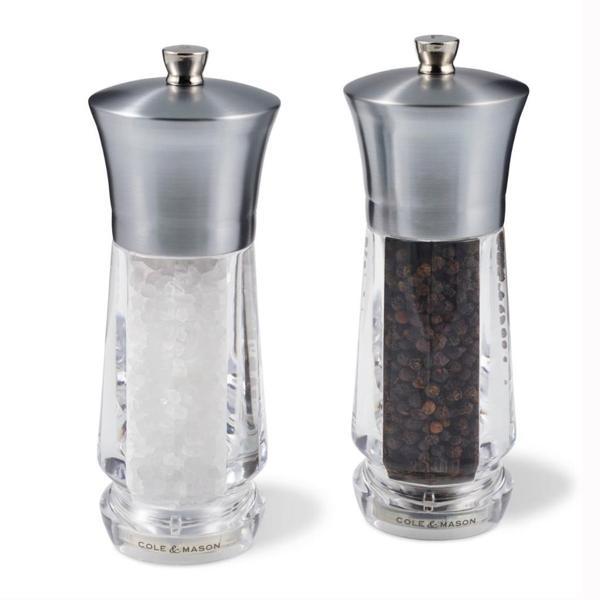 ​Cole & Mason H321913 Exford 160mm Akrilik Tuz&Biber Değirmeni Seti - Image 1