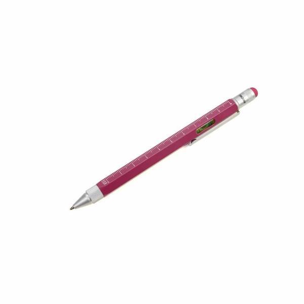 Troika Construction Tükenmez Kalem, Koyu Pembe - Image 1