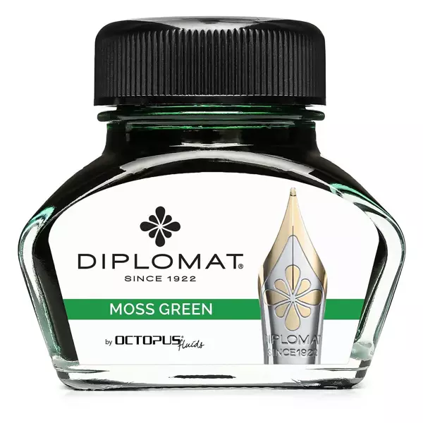 ​​​​​Diplomat D41001047 30ml Yeşil Mürekkep - Image 1