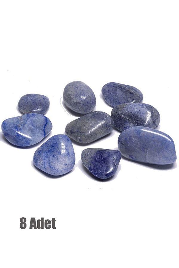 Sertifikalı Küçük Boy Angelit - Melek Taşı Kütle (8 ADET) - Image 1