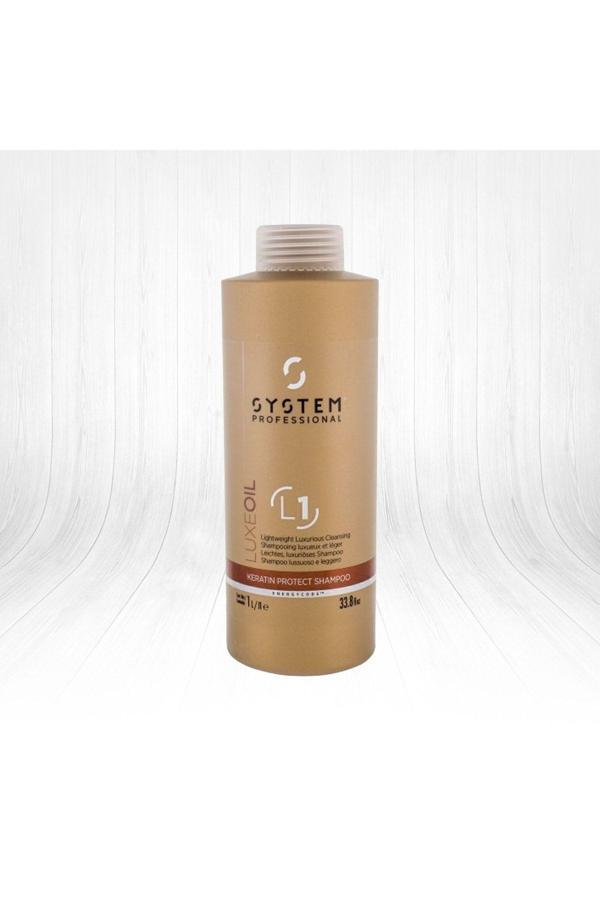 Wella System Professional Luxe Oil Keratin Koruyucu Şampuan 1000 Ml - Image 1