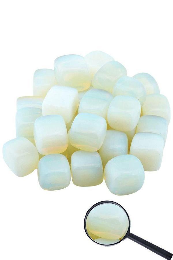 Sertifikalı Tamburlanmış Doğal Opal Taşı Kütle Parça - Image 1