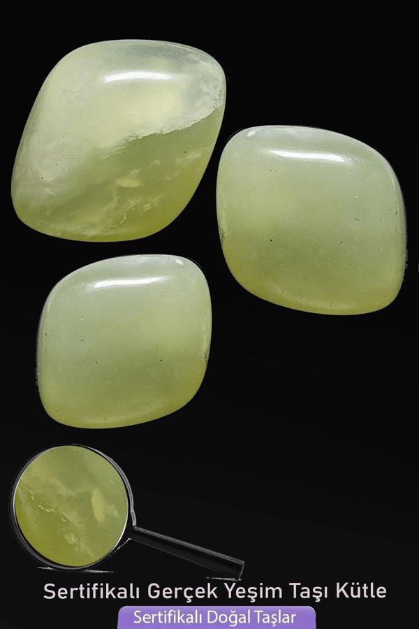 Sertifikalı Gerçek Doğal Jade  - Yeşim Taşı Kütle - Image 1