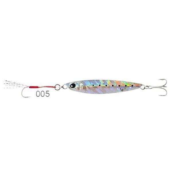 Lucky John Basara Jigger 80 Gr Silver Black Pepper - Image 1