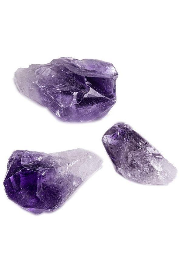 Sertifikalı Ham Doğal Ametist Taşı Kütle - Diş (3-4 Cm) - Image 1