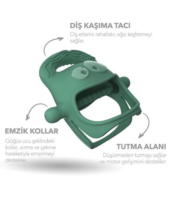 Mochi Diş Kaşıyıcı Yeşil - Image 1