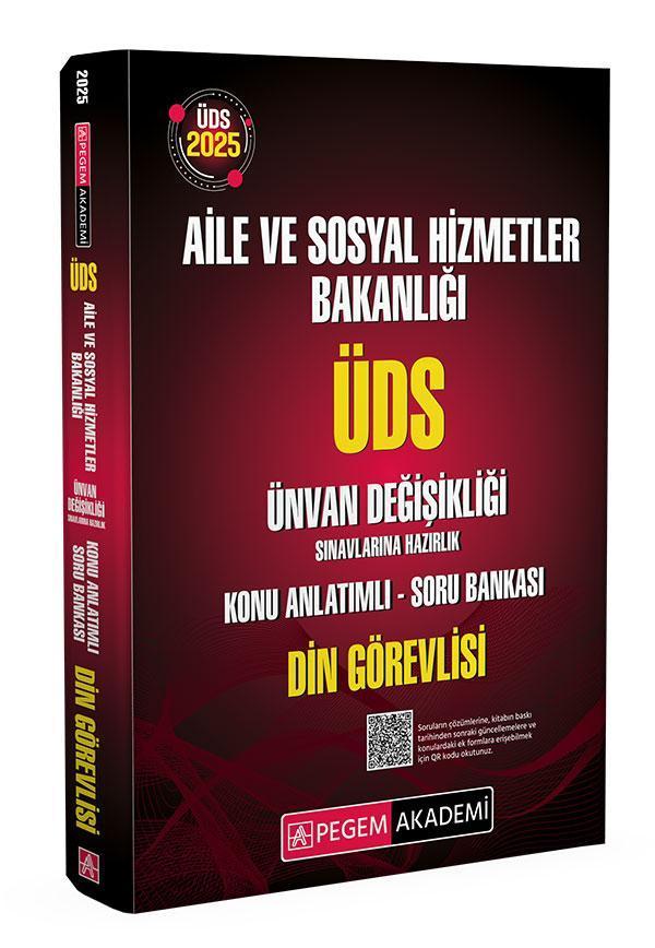 2025 ÜDS Aile ve Sosyal Hizmetler Bakanlığı Ünvan Değişikliği Sınavlarına Hazırlık Konu Anlatımlı So - Pegem Akademi Yayıncılık - Image 1