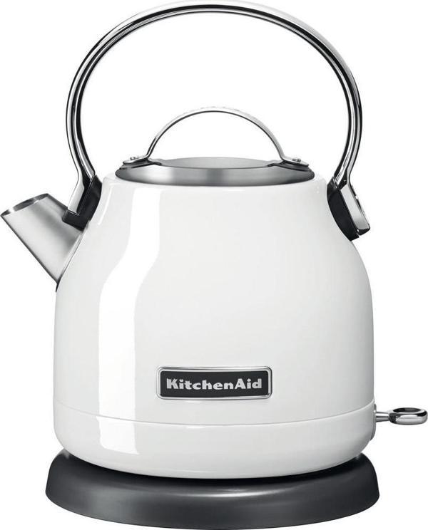 Kitchenaid 5Kek1222Ewh White 1.25 Litre 2200W Kettle - Image 1