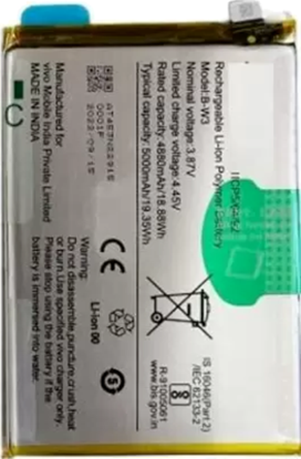 Tkgz Vivo Y22 Batarya Pil (Orjinal) - Image 1
