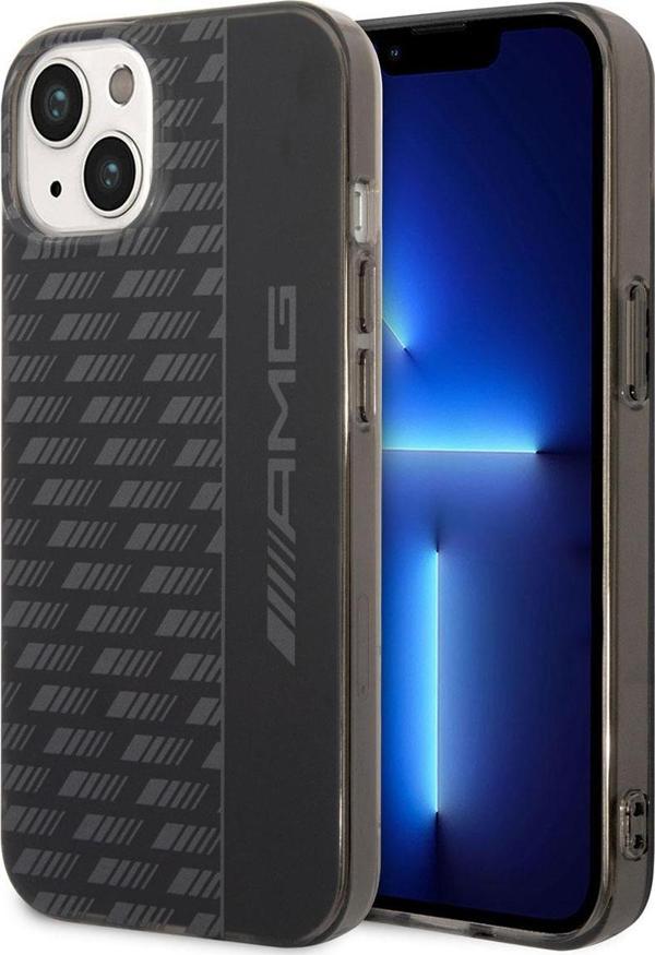 AMG iPhone 14 Plus Uyumlu Orjinal Lisanslı Kılıf Frosted Buzlu PC Karbon Dizayn Kapak - Image 1