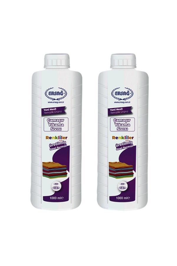 Çamaşır Yıkama Sıvısı ( Renkliler Için ) 1000ml x 2 Adet - Image 1
