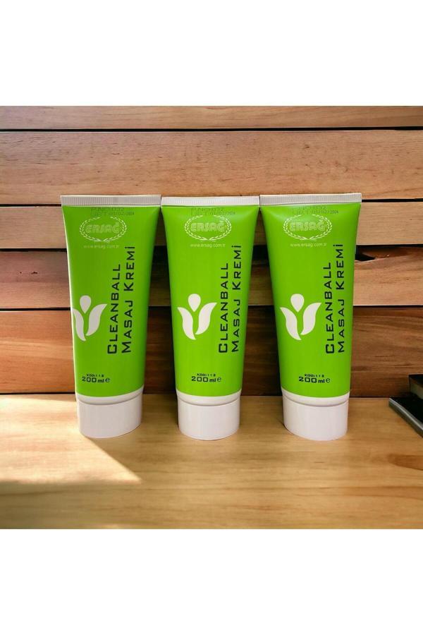 ERSAĞ 3 LÜ CLEAN BALL MASAJ KREMİ 200 ML - Image 1