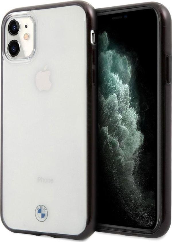 BMW iPhone 11 Uyumlu Orjinal Lisanslı Ürün Kılıf Elektroplatin Kenar Kaplama Dizayn Kapak - Image 1