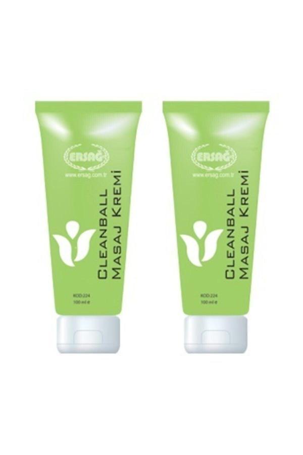 Clean Ball Masaj Kremi 2x100 ml 2 Adet - Image 1