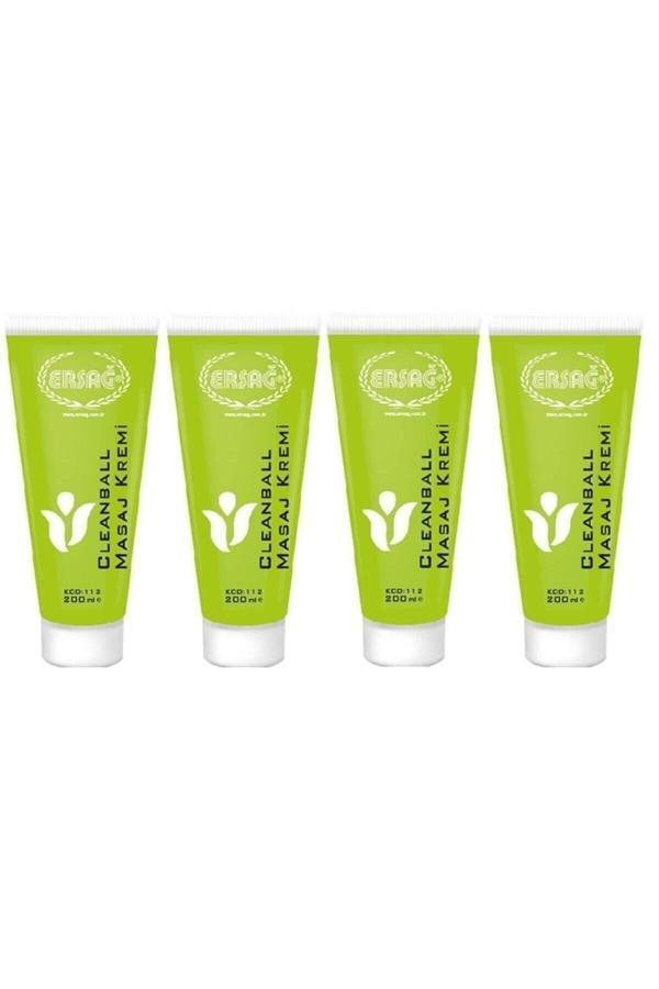 Masaj Kremi Clean Ball 200 ml 4 Adet - Image 1