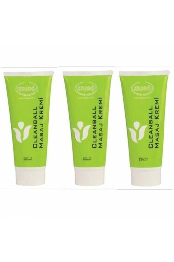 Cleanball Masaj Kremi 3×200 ml Yeni Tarihli - Image 1