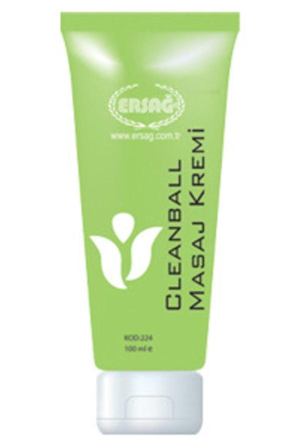 Cleanball Masaj Kremi Yeşil Krem 100 Ml - Image 1