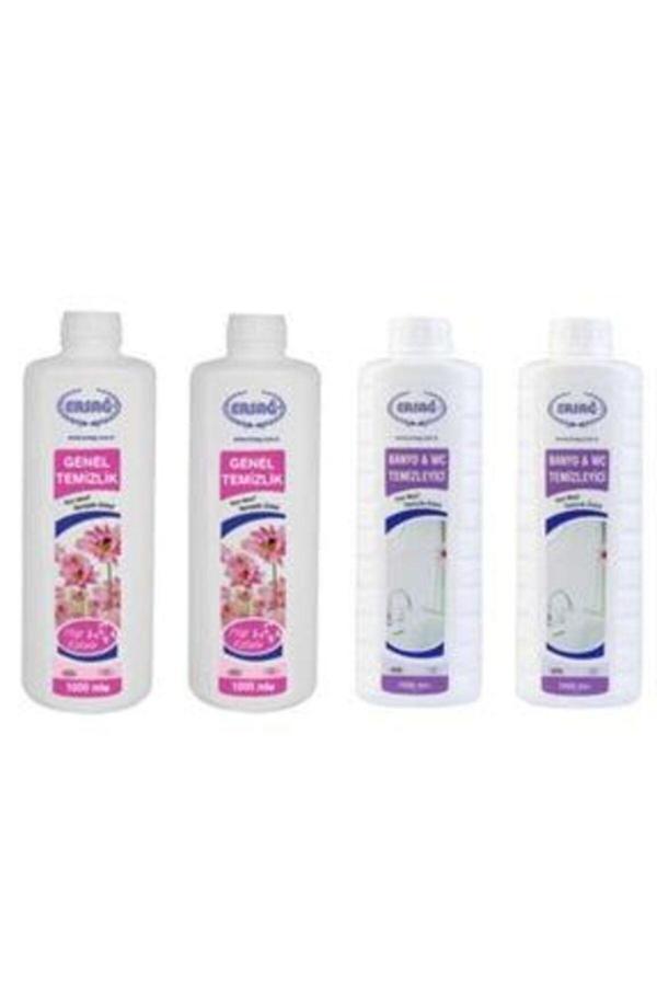 Genel Temizlik * 2 Adet + Banyo & Wc Temizleyici * 2 Adet 1000 Ml - Image 1