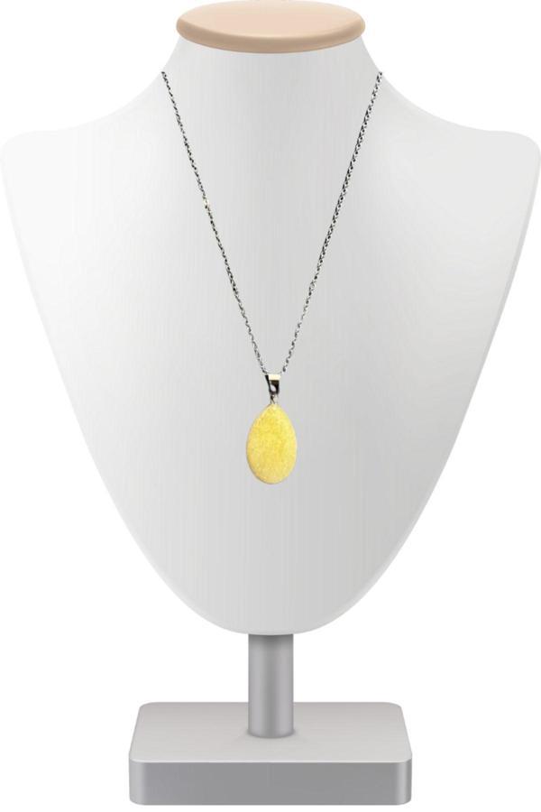 Sertifikalı Sitrin Doğal Taş Kolye - Image 1