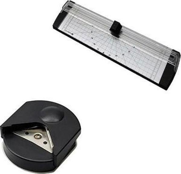 Olympia Ez60 Giyotin (A4) + S100 Köşe Kesme Aparatı - Image 1