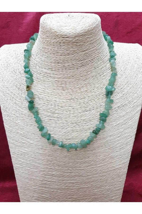 Sertifikalı Yeşim Taşı Doğal Taş Kolye - Image 1